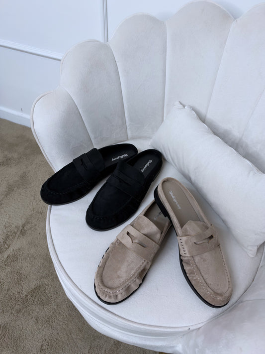 New mocassino in camoscio